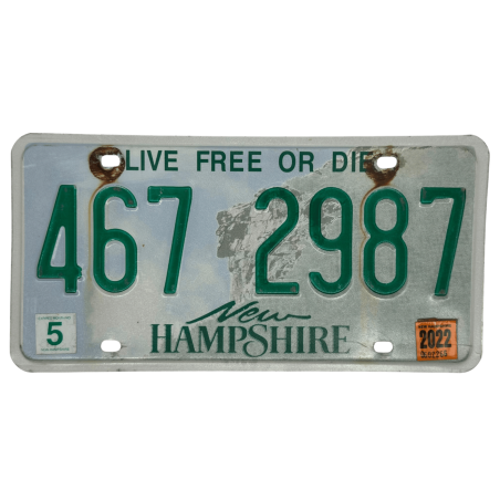 ŠPZ New Hampshire