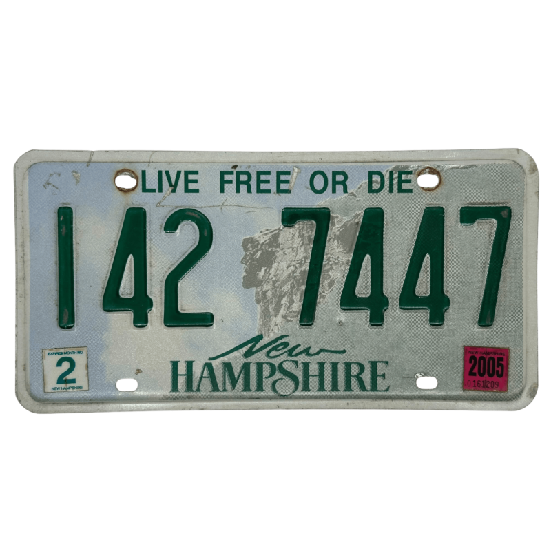 ŠPZ New Hampshire ŠPZ New Hampshire