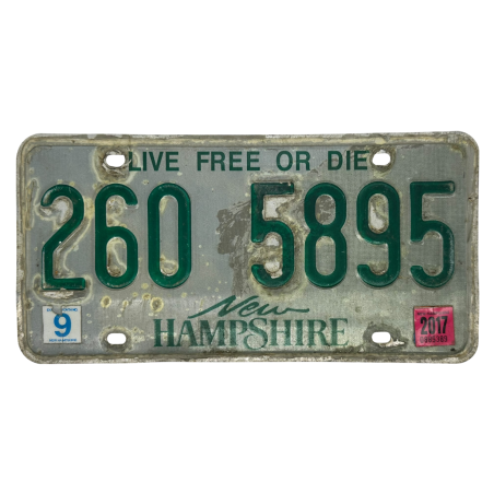 ŠPZ New Hampshire