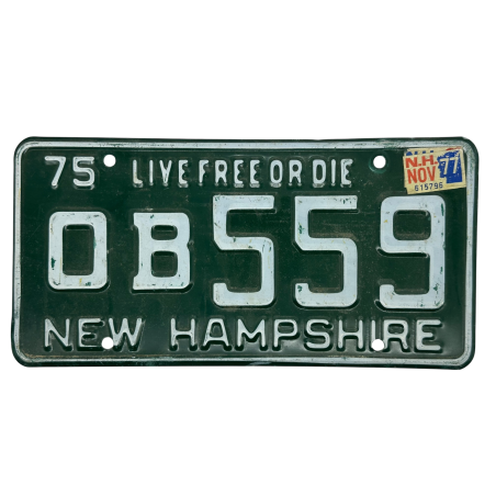 ŠPZ New Hampshire