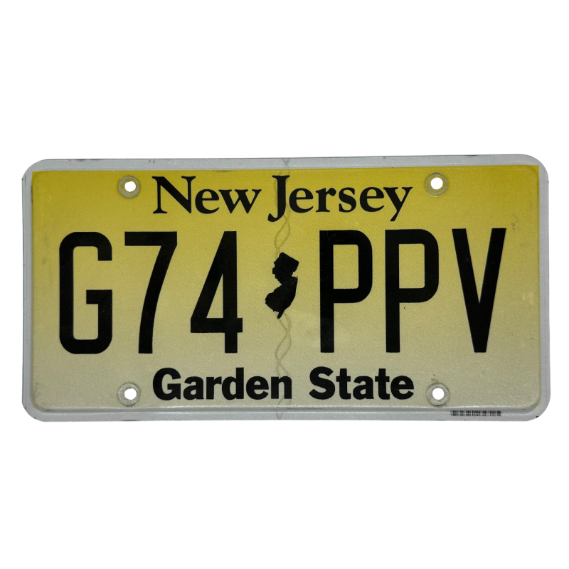 ŠPZ New Jersey ŠPZ New Jersey
