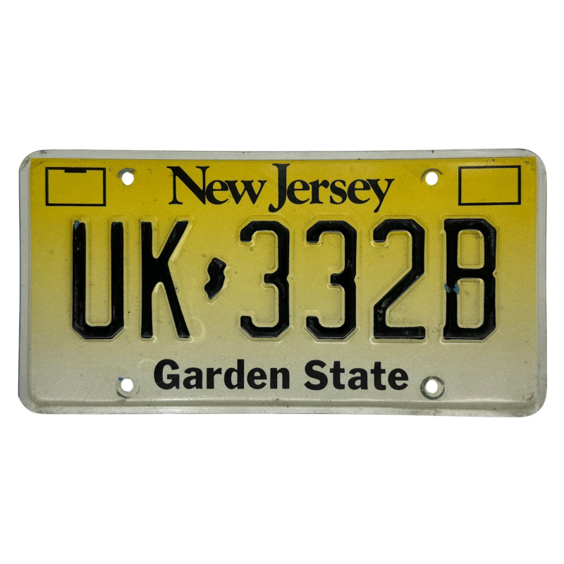 ŠPZ New Jersey ŠPZ New Jersey