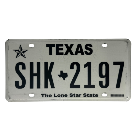 ŠPZ Texas