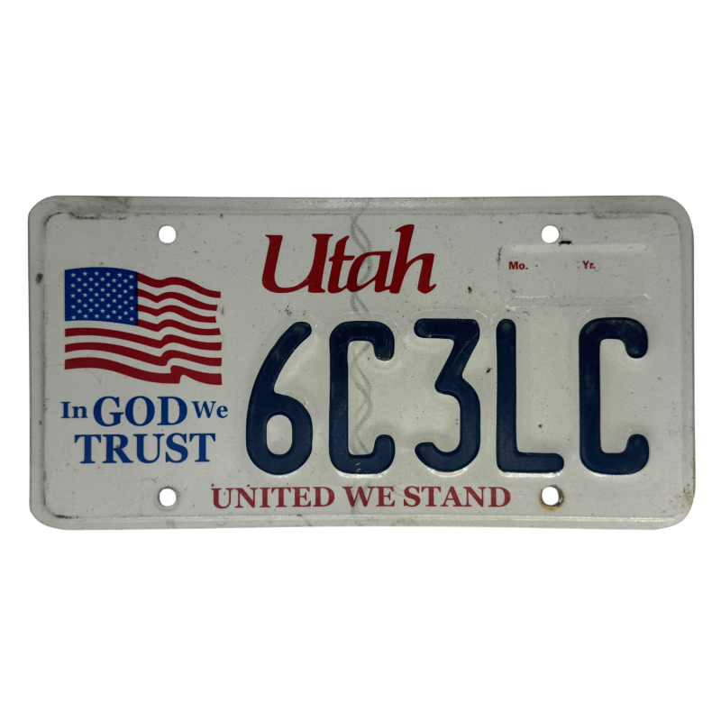 ŠPZ Utah ŠPZ Utah