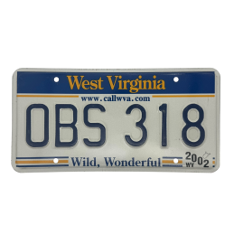ŠPZ West Virginia