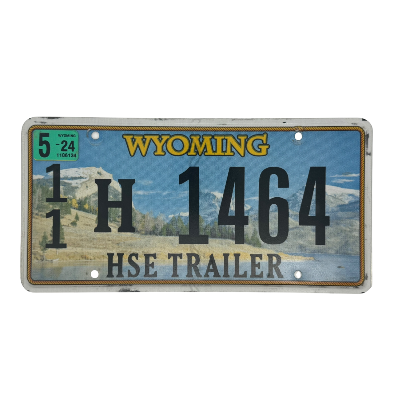 ŠPZ Wyoming ŠPZ Wyoming