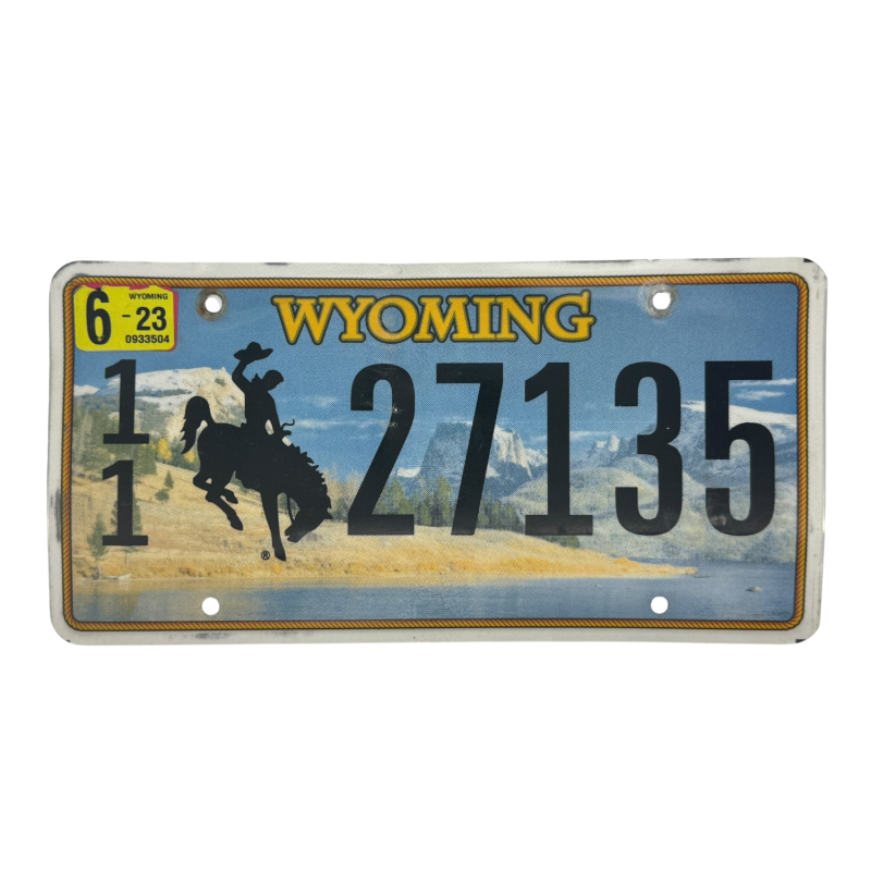 ŠPZ Wyoming ŠPZ Wyoming