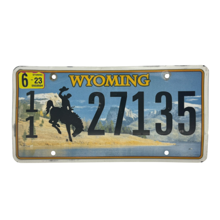 ŠPZ Wyoming
