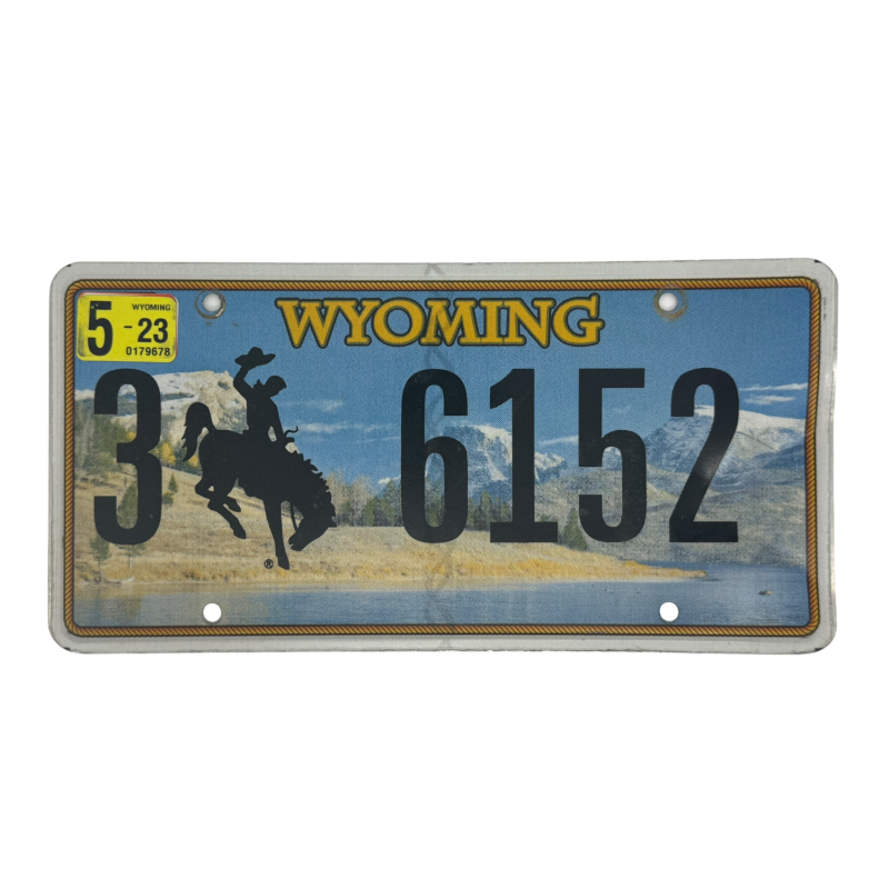 ŠPZ Wyoming ŠPZ Wyoming