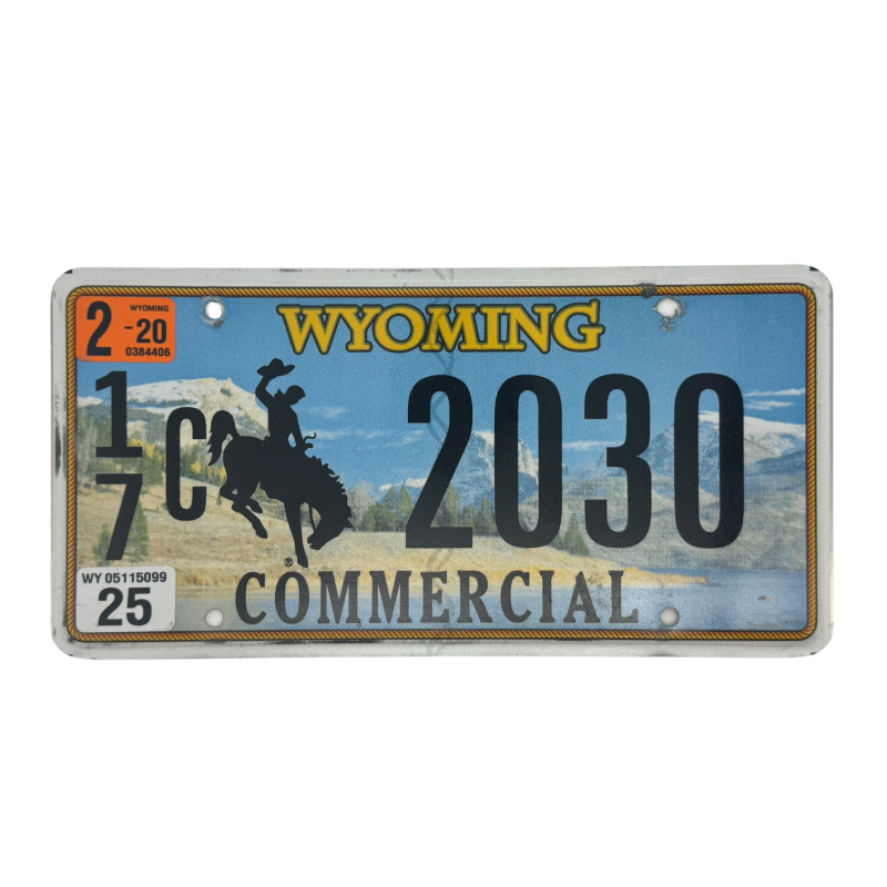 ŠPZ Wyoming ŠPZ Wyoming