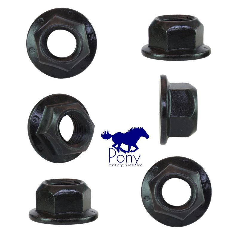 Shock Tower Nuts Black 67-73 Shock Tower Nuts Black 67-73