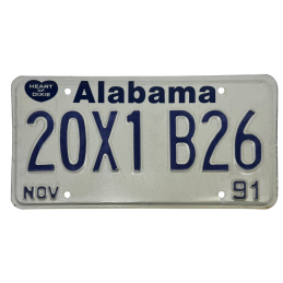 ŠPZ ALABAMA