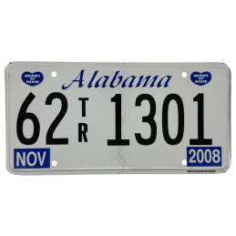 ŠPZ ALABAMA