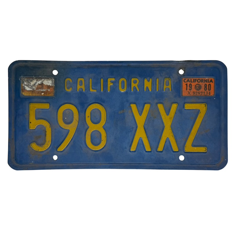 ŠPZ California ŠPZ California