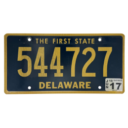 ŠPZ DELAWARE