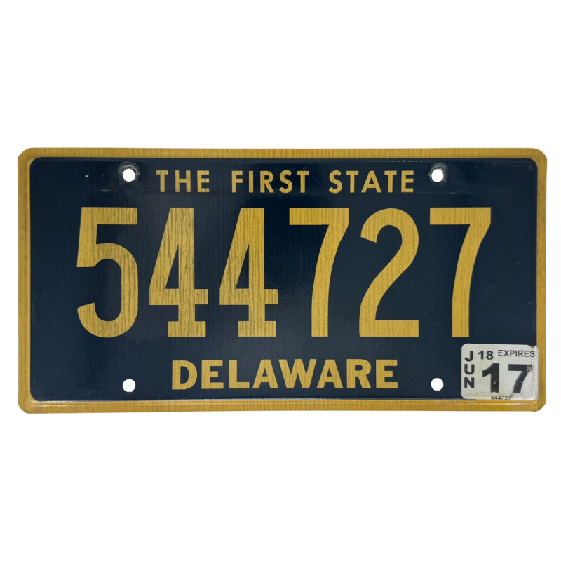 ŠPZ DELAWARE ŠPZ DELAWARE