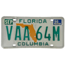 ŠPZ na Floride