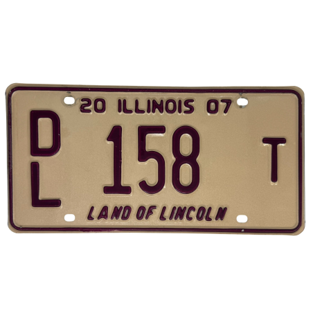 ŠPZ Illinois