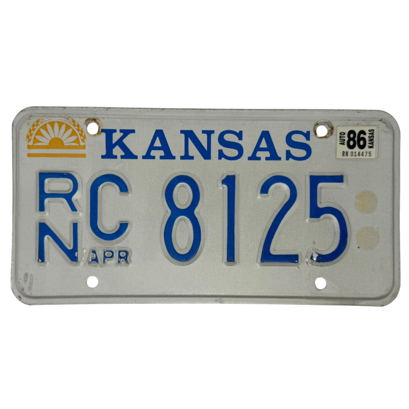 Kansas ŠPZ Kansas ŠPZ