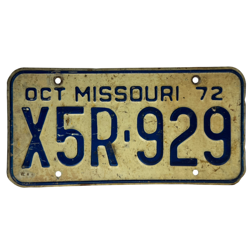 ŠPZ Missouri ŠPZ Missouri