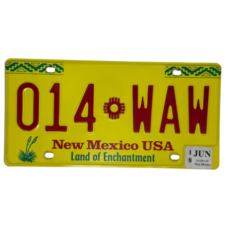 ŠPZ New Mexico