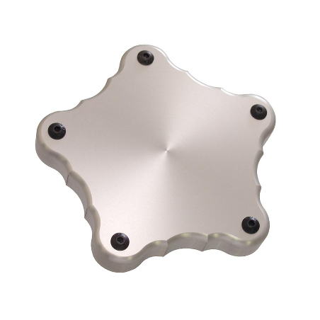 Plug - cap pre ráfiky Billet Plain (sada 4 ks) 64-73