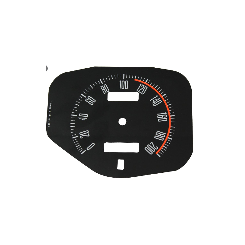Nálepka na rýchlomer Mach/Deluxe v km/h 69 Nálepka na rýchlomer Mach/Deluxe v km/h 69
