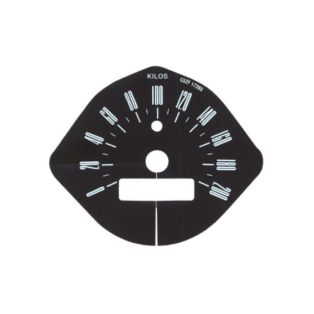 Nálepka počítadla kilometrov, km/h 66