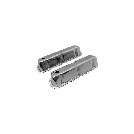 Chrómové kryty ventilov, Small Block pár 64-73